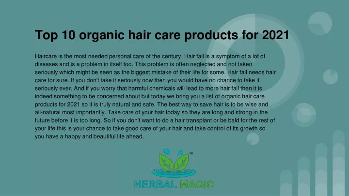 top 10 organic hair care products for 2021