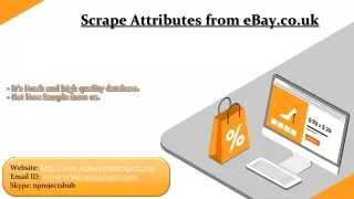 scrape attributes from ebay co uk