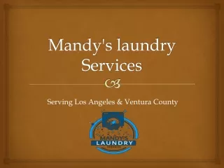 Affordable Laundry Service in Ventura and Los Angles County
