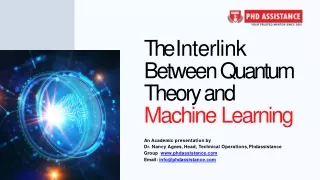 the interlink between quantum theory and machine