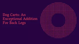 dog carts an exceptional addition for back legs