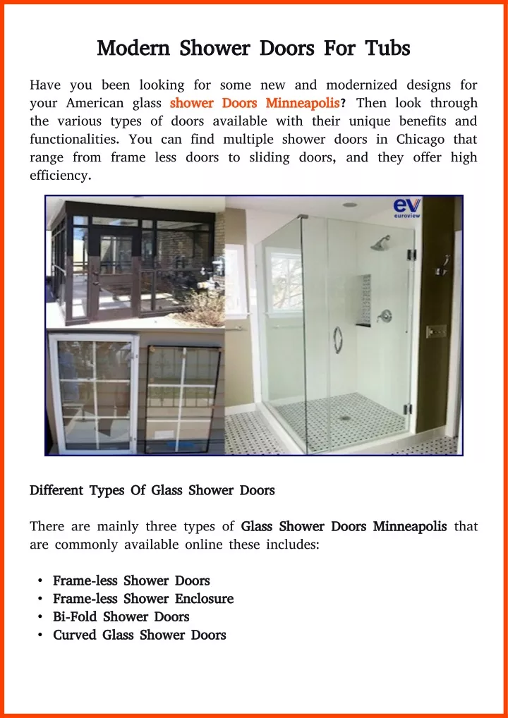 modern shower doors for tubs modern shower doors