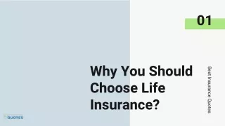 Why You Should Choose Life Insurance?
