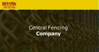 Looking best Central fencing company in USA - Roark Fencing