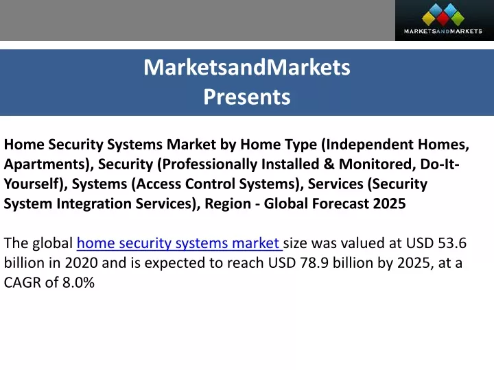 marketsandmarkets presents