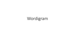 Wordigram