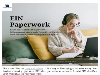 irs issues eins as unique numbers
