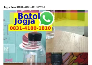 Jogja Botol ౦8౩l·ㄐl8౦·l8l౦[WA]