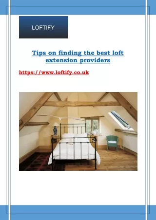 Loftify Loft Conversions