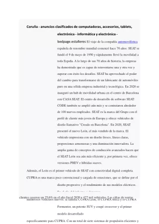 coru a anuncios clasificados de computadoras
