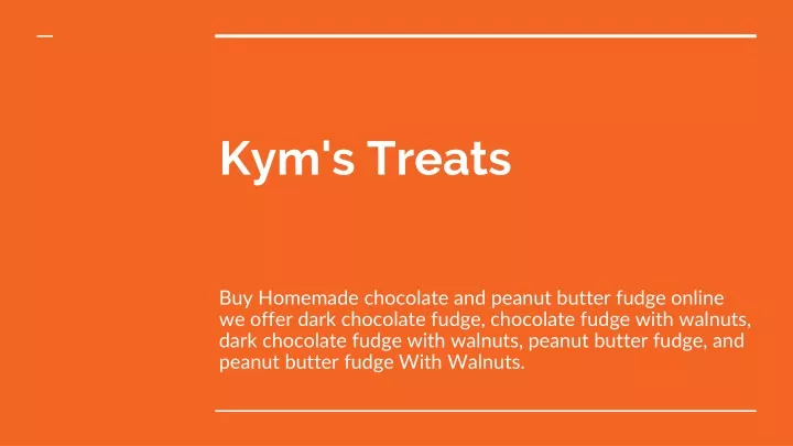 kym s treats