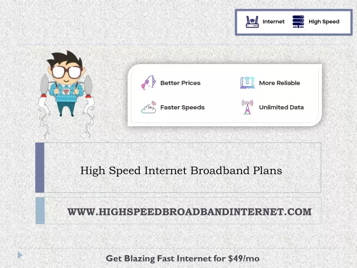 high speed internet broadband plans