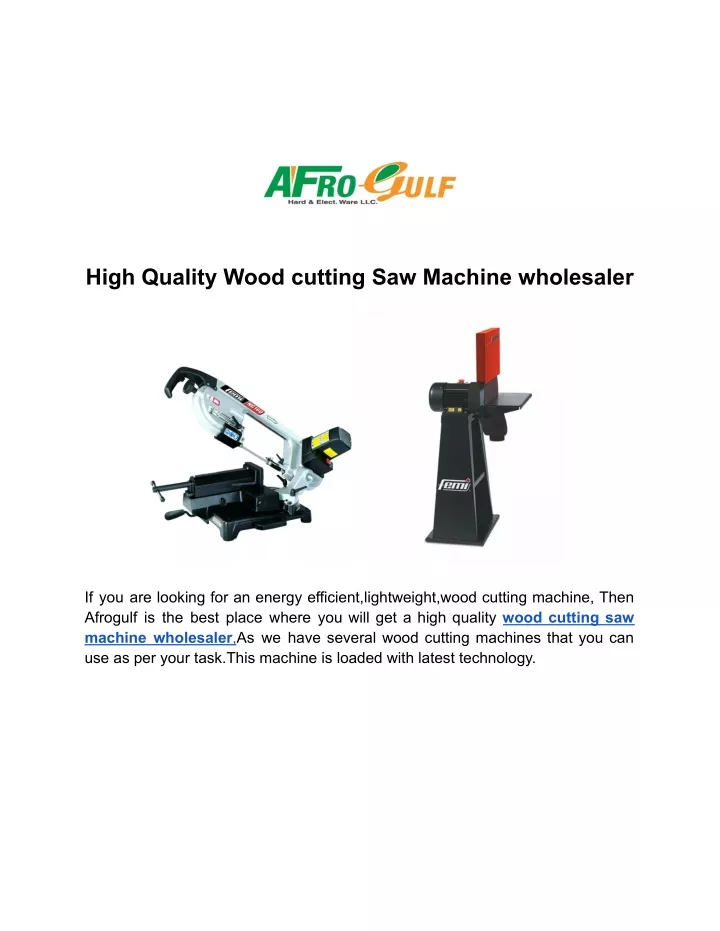 high quality wood cutting saw machine wholesaler