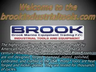 welcome to the brookindustrialtools com