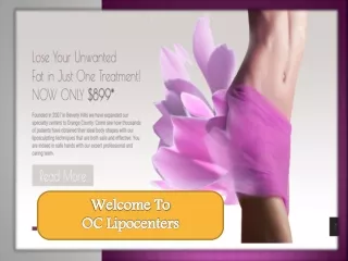 welcome to oc lipocenters