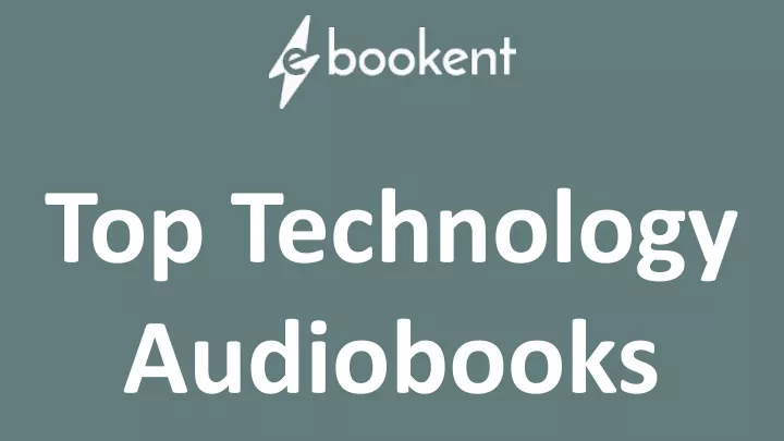 top technology audiobooks