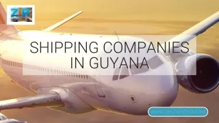 Shipping Companies In Guyana