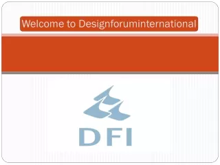 welcome to designforuminternational