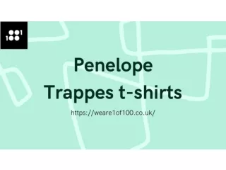 Penelope Trappes Special Edition Tote - We Are 1 Of 100