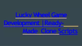 lucky w heel game