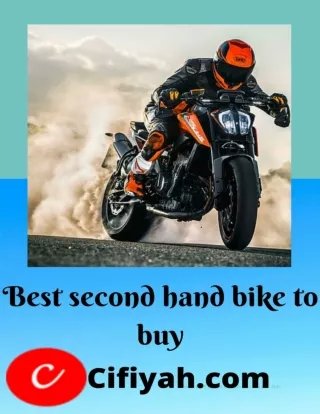 Find The Best Second hand Bike To Buy or Sell In India