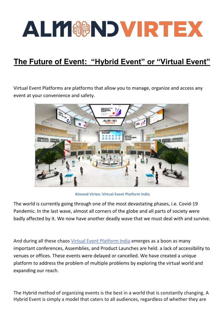 the future of event hybrid event or virtual event
