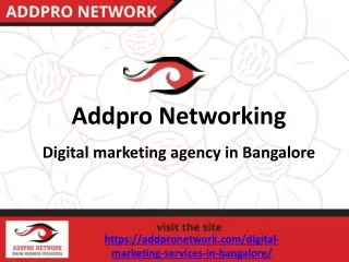 Digital marketing agency in Bangalore