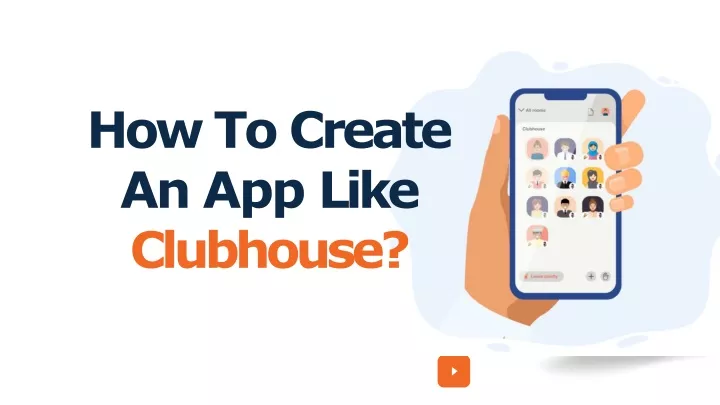 how to create an app like clubhouse