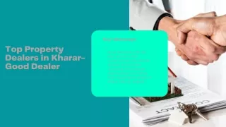 Top Property Dealers in Kharar-Good Dealer