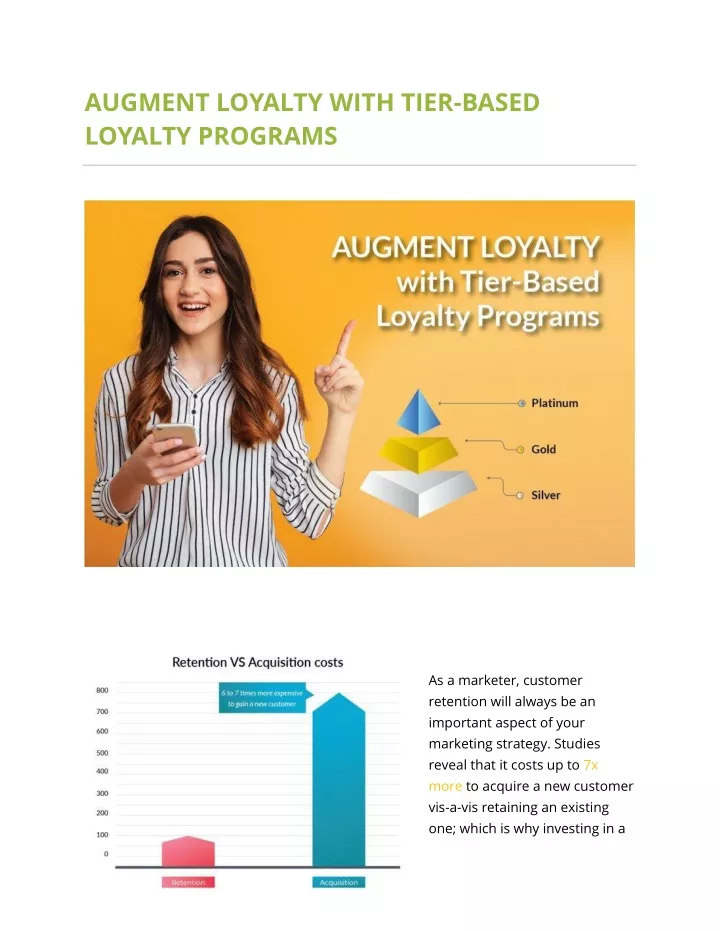 augment loyalty with tier based loyalty programs