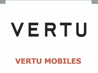 Vertu Mobile Indian Price