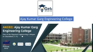 Ajay Kumar Garg Engineering College Ghaziabad Fees Structure