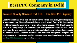 Best PPC Company in Delhi