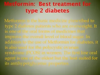 Buy Metformin Online for Diabetes | Metformin Uses, Price, Sale