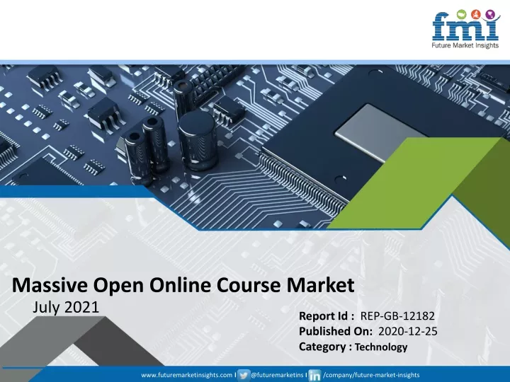 massive open online course market july 2021