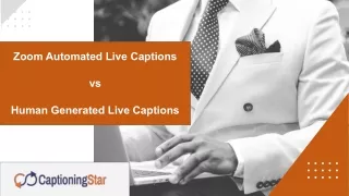 zoom automated live captions