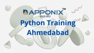 Python Training in Ahmedabad