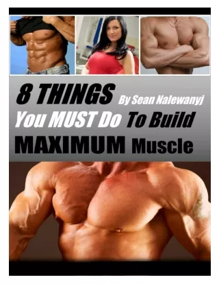 Body Transformation Blueprint  by Sean Nalewanyj's PDF EBook Download