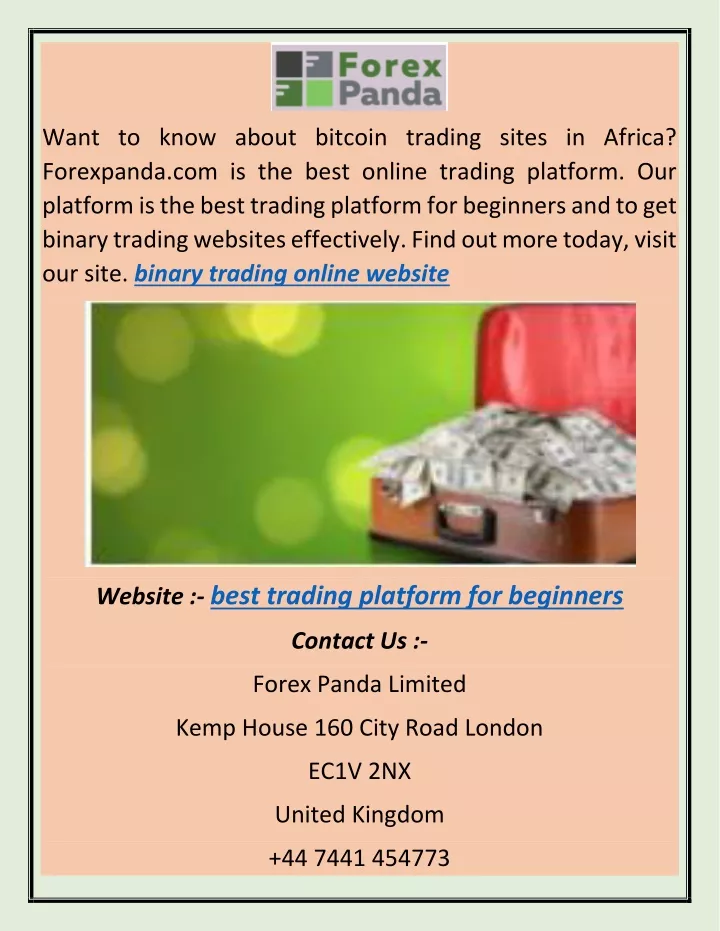 want to know about bitcoin trading sites