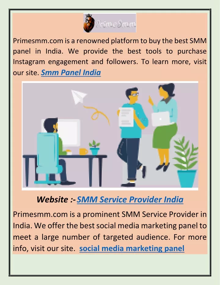 primesmm com is a renowned platform