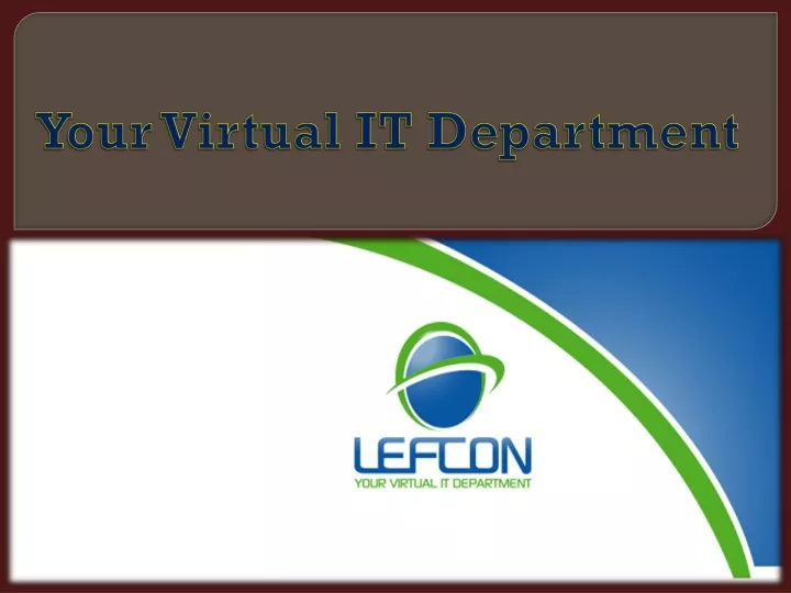 your virtual it department
