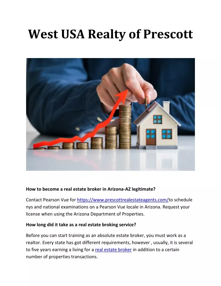 west usa realty of prescott