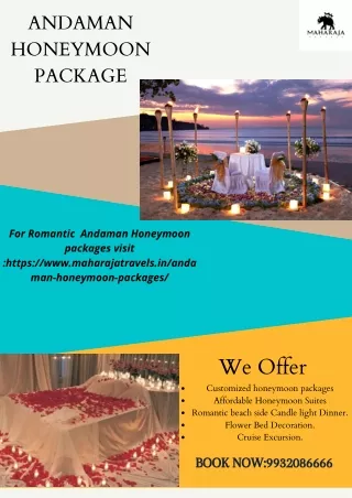 Andaman Honeymoon Package