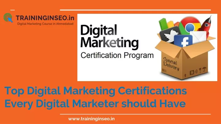 top digital marketing certifications every digital marketer should have