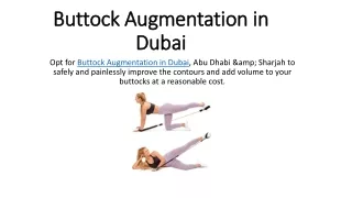 buttock augmentation in dubai