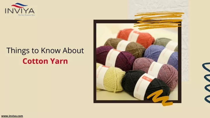 things to know about cotton yarn