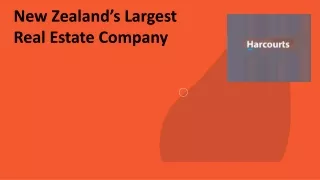New Zealand Largest Real Estate company
