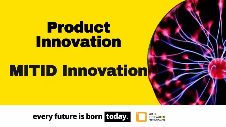 product innovation mitid innovation