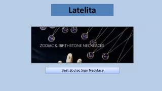 Gold Gemstone Necklaces - Latelita