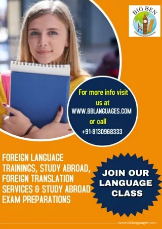 Foreign Language Institute in Delhi NCR-Bblanguages.com